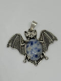 Sodalite Bat Pendant