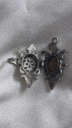 Tigers Eye Locket Pendant