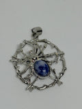 Sodalite Spider x Pentagram Pendant
