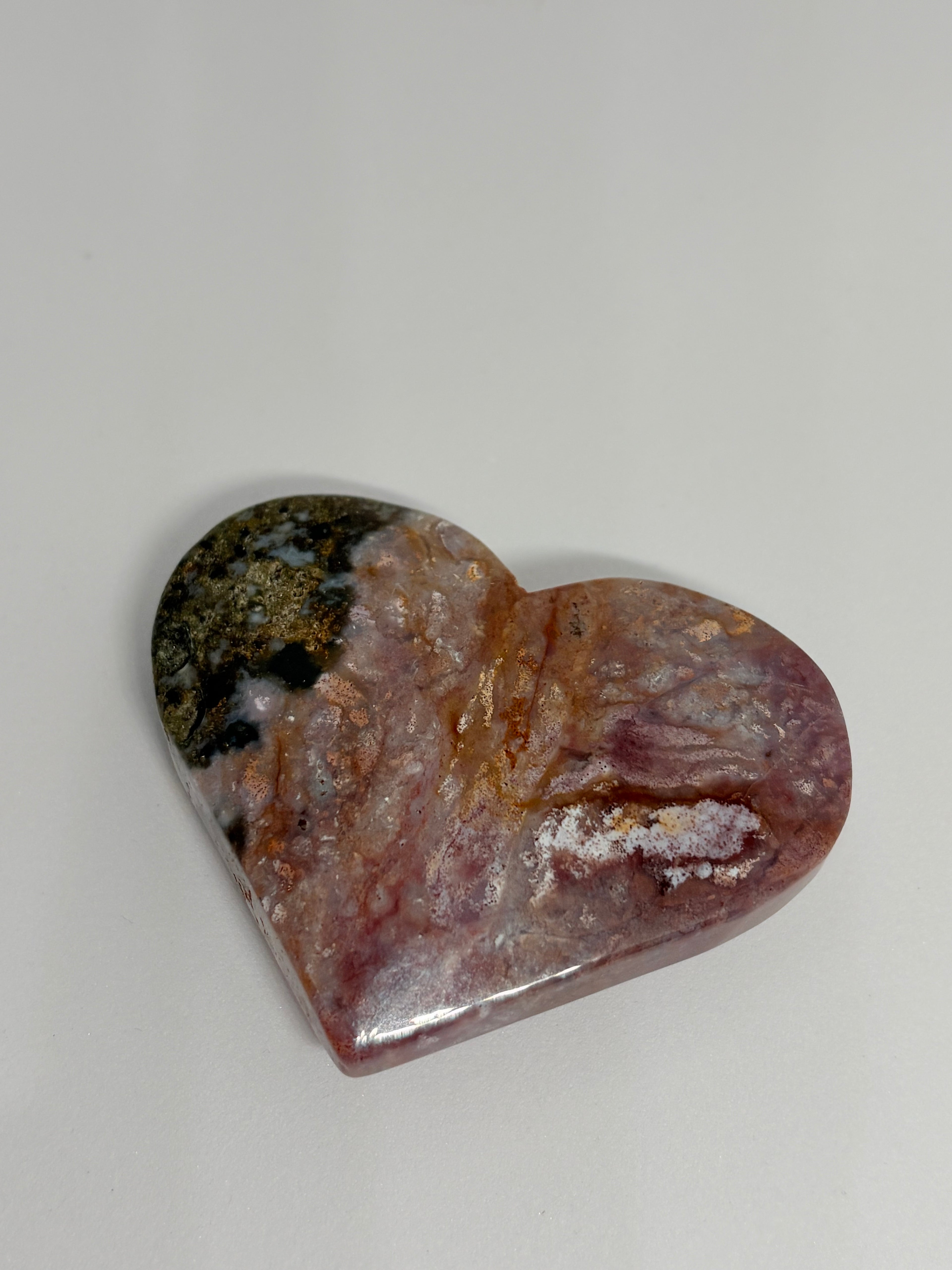 Ocean Jasper Heart