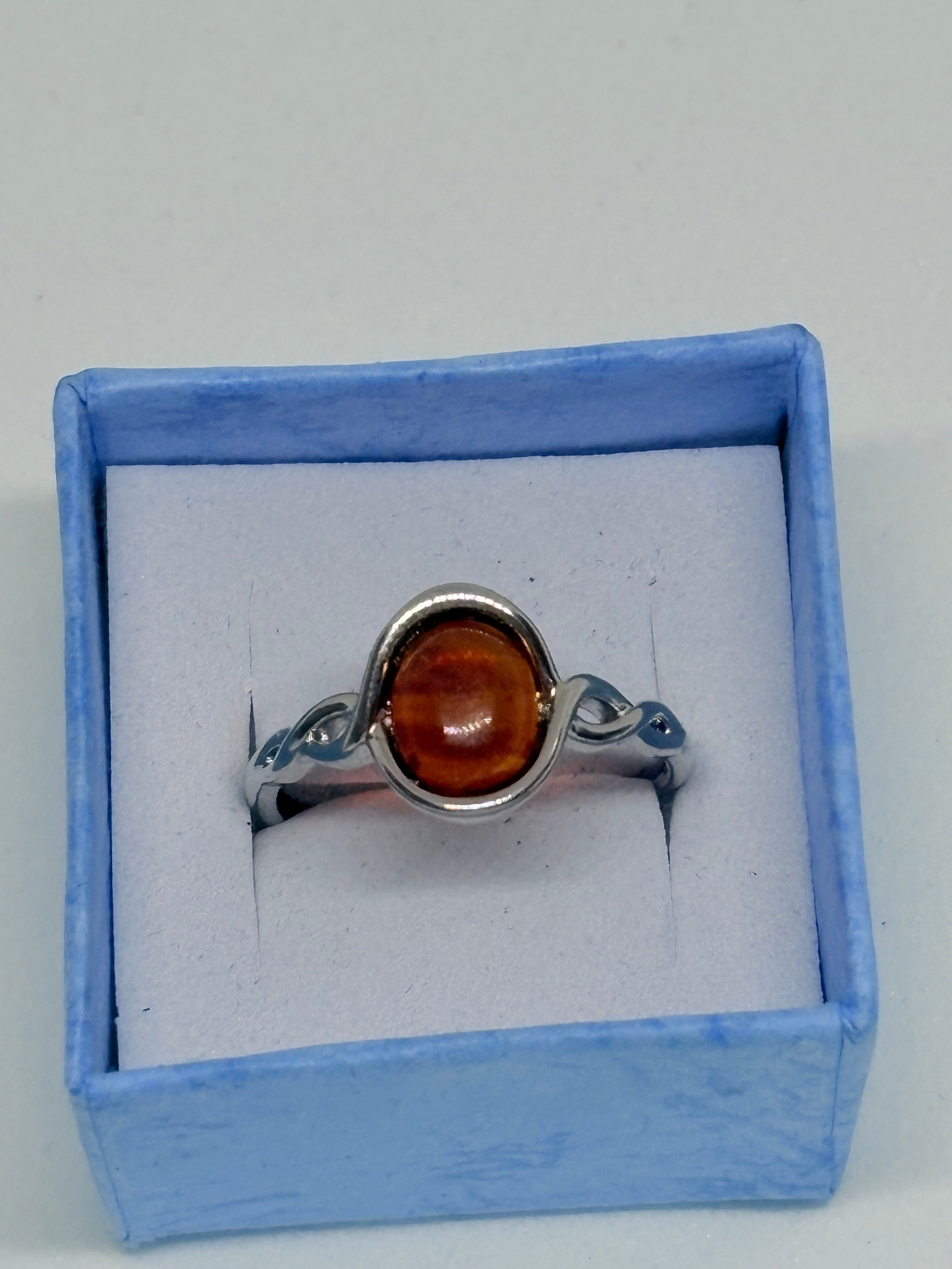 Carnelian Simple Ring