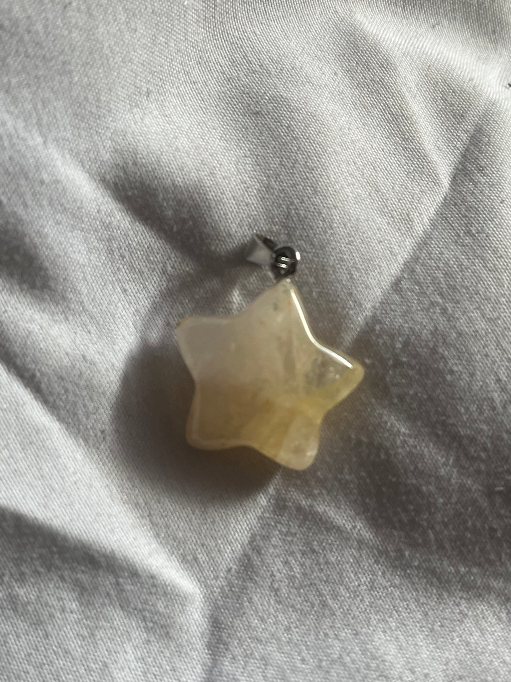 Golden Rutilated Quartz Pendant