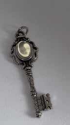 Clear Quartz Key Pendant