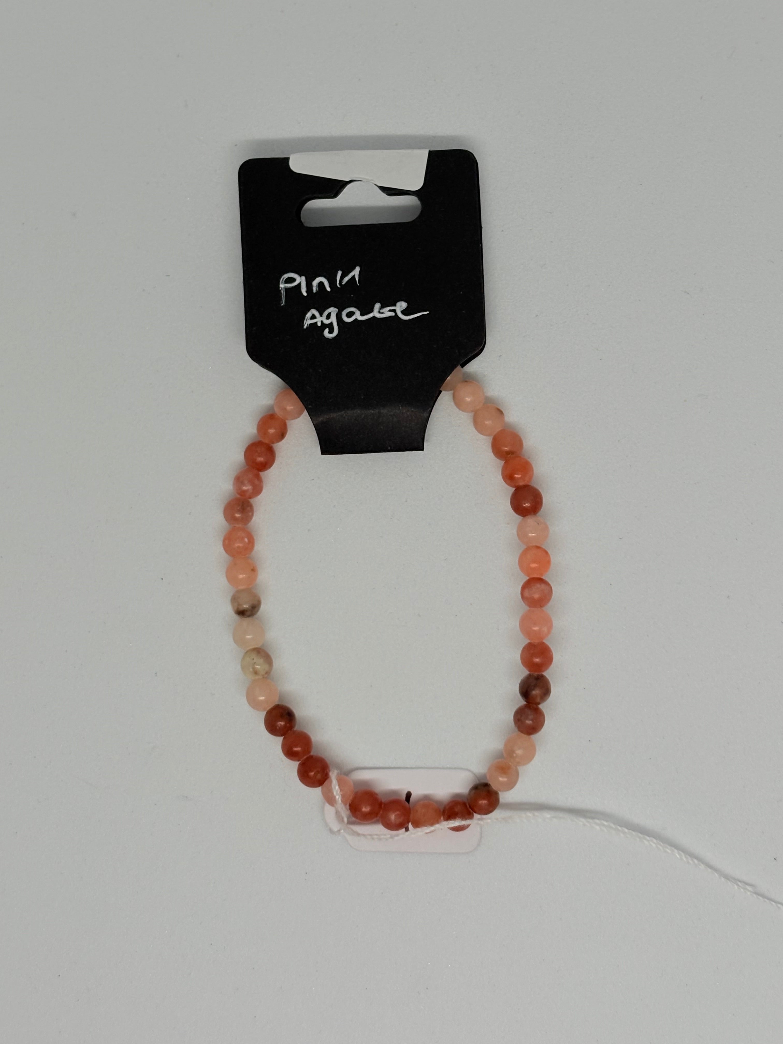 Pink Agate Bracelet