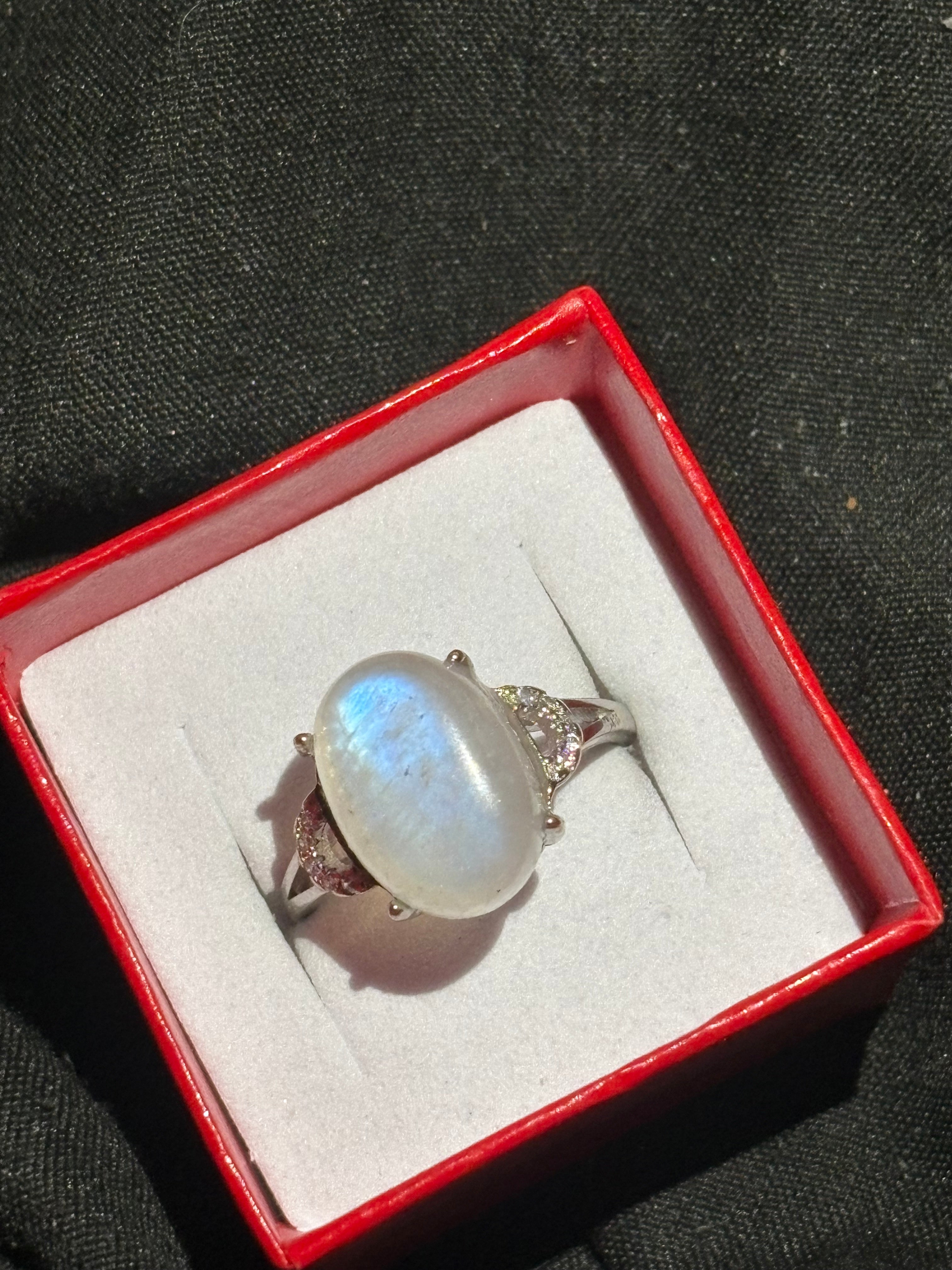Moonstone Ring