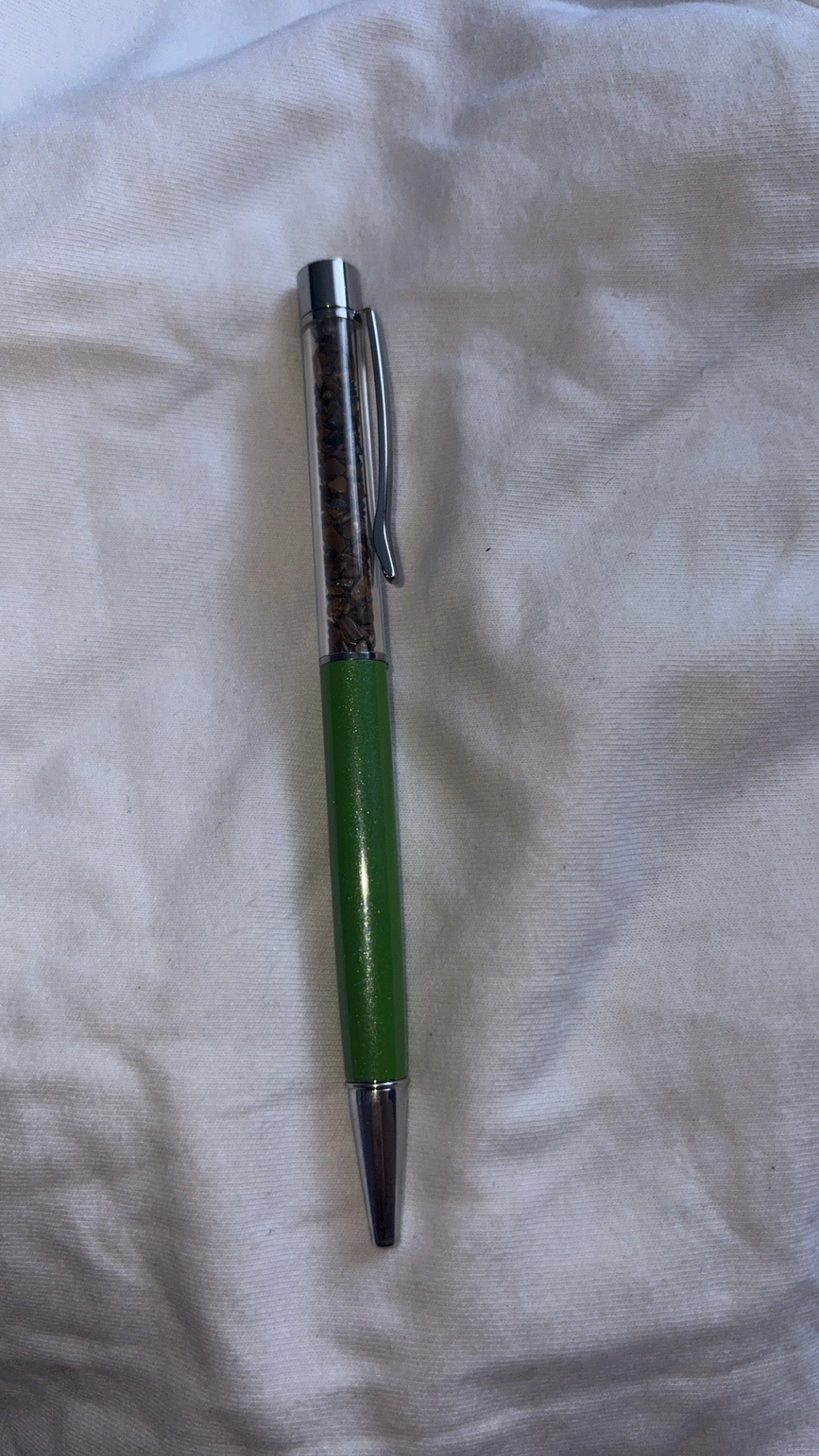 Crystal Chip Pens • Green