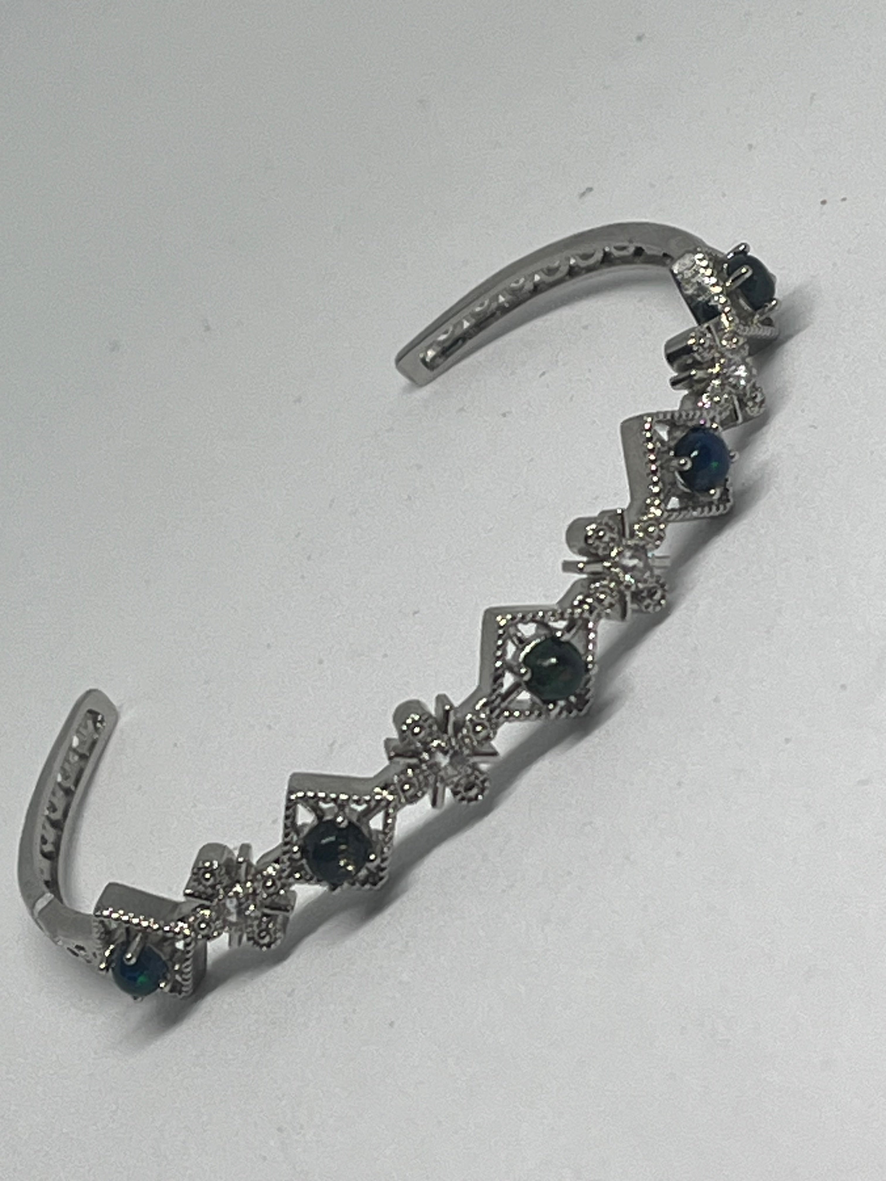 Fire Opal Bangle