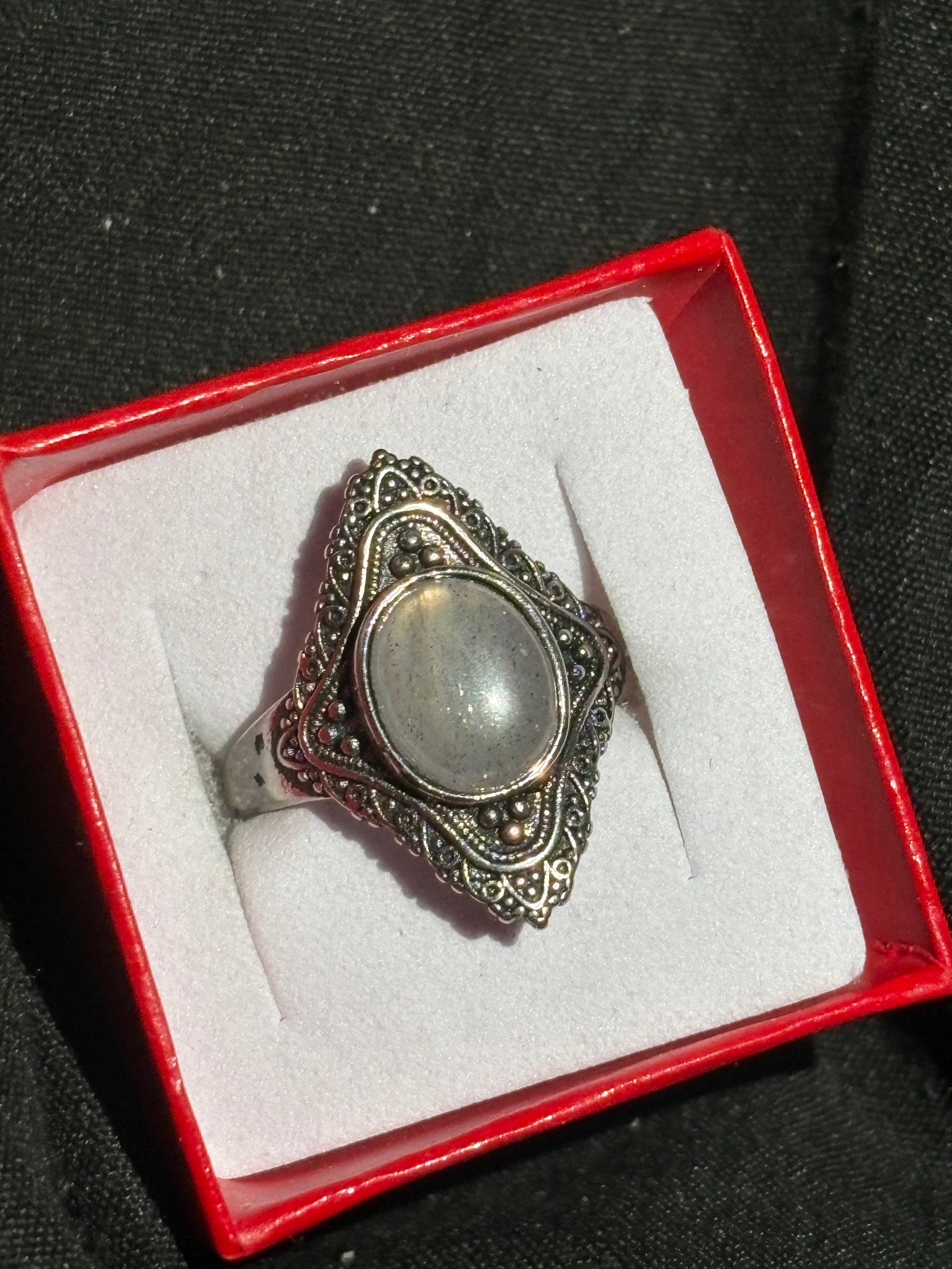 Labradorite Ring
