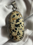 Dalmatian Jasper Pendant