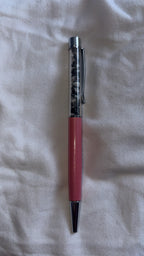 Crystal Chip Pens • Hot Pink