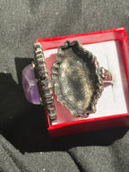 Amethyst Locket Ring