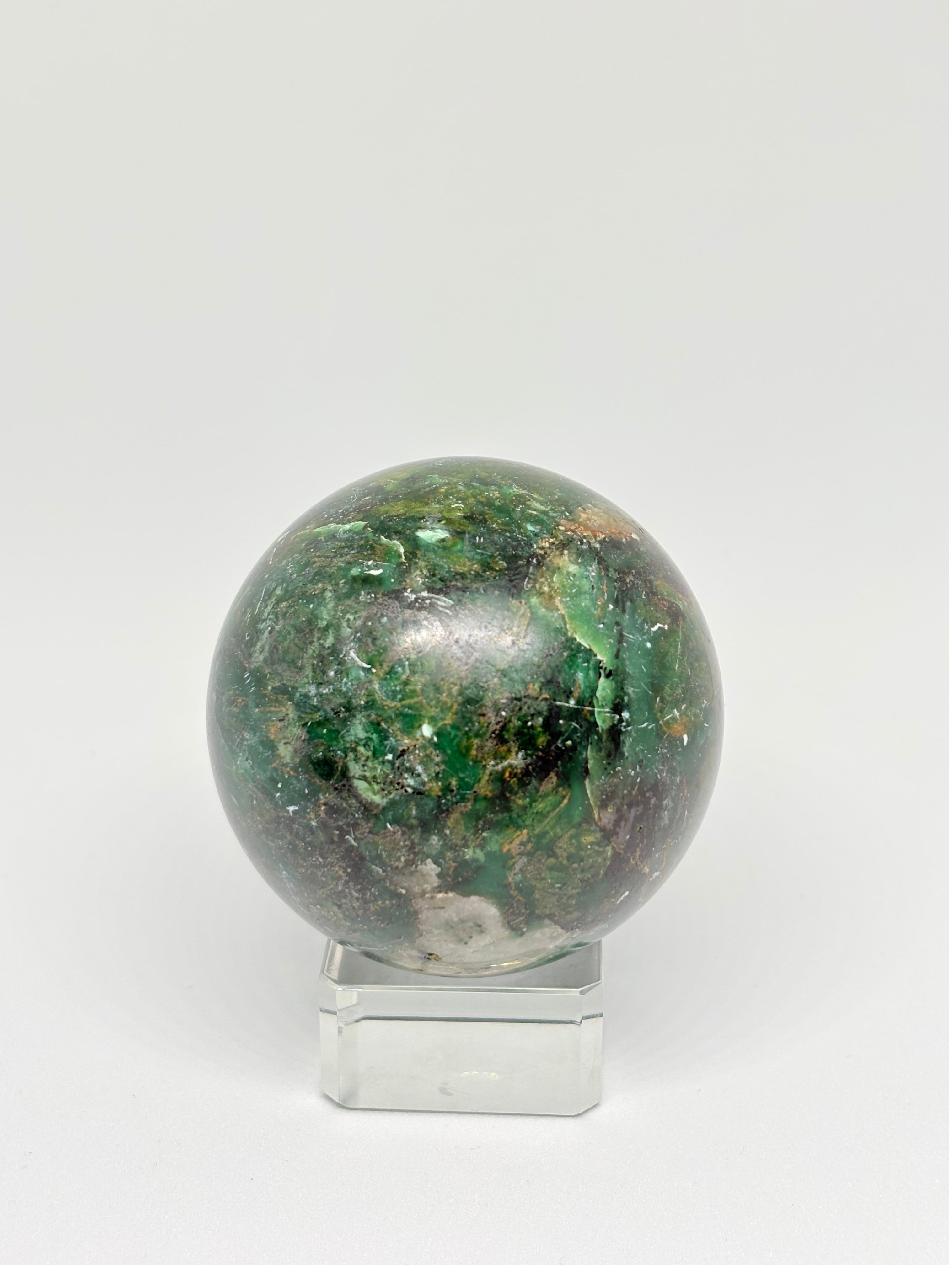 Green Jasper Sphere [NO HOLDER]