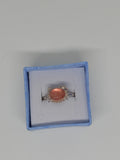 Strawberry Quartz Hello Kitty Ring