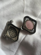 Rose Quartz Locket Pendant
