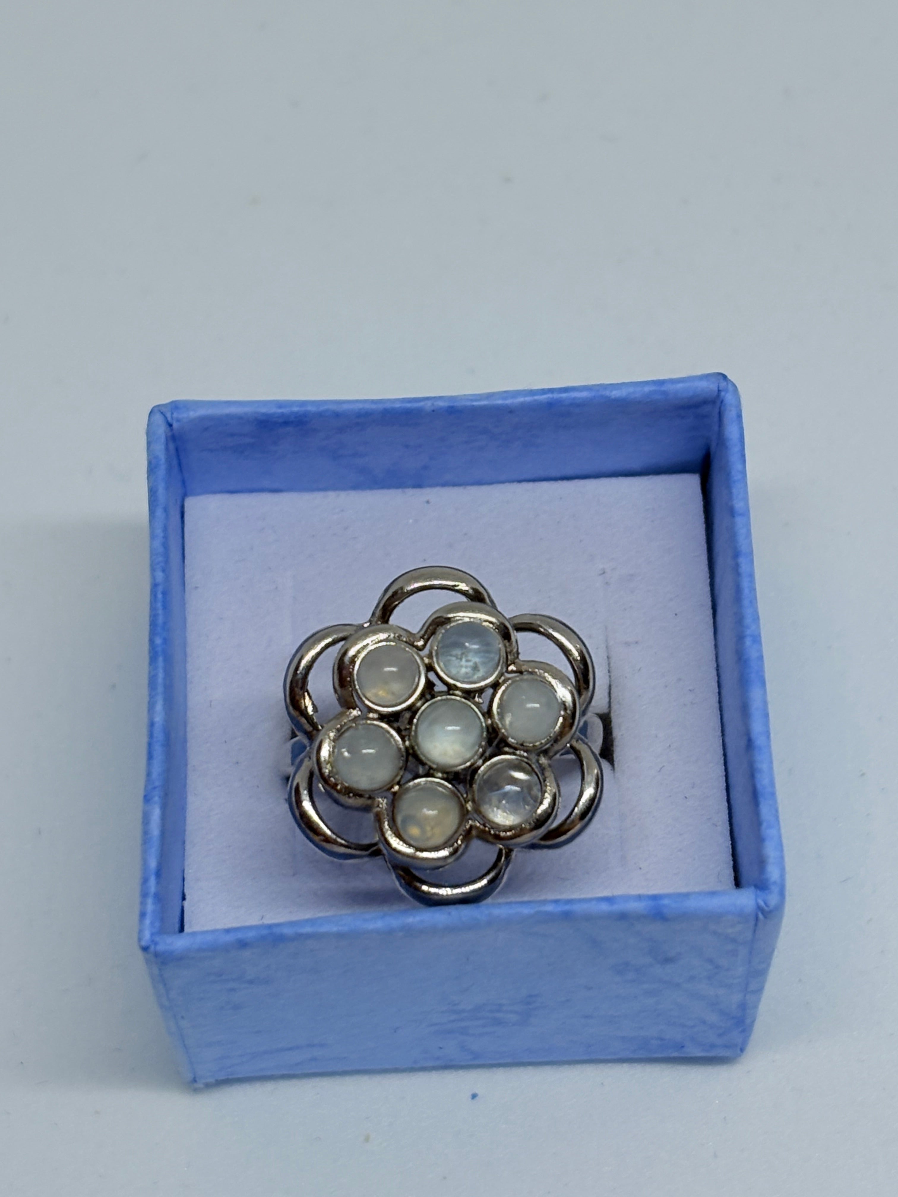 Labradorite Spinner Ring