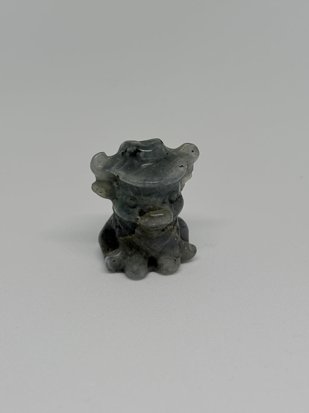 Mini Labradorite Highland Cow