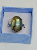 Labradorite Flashy Ring