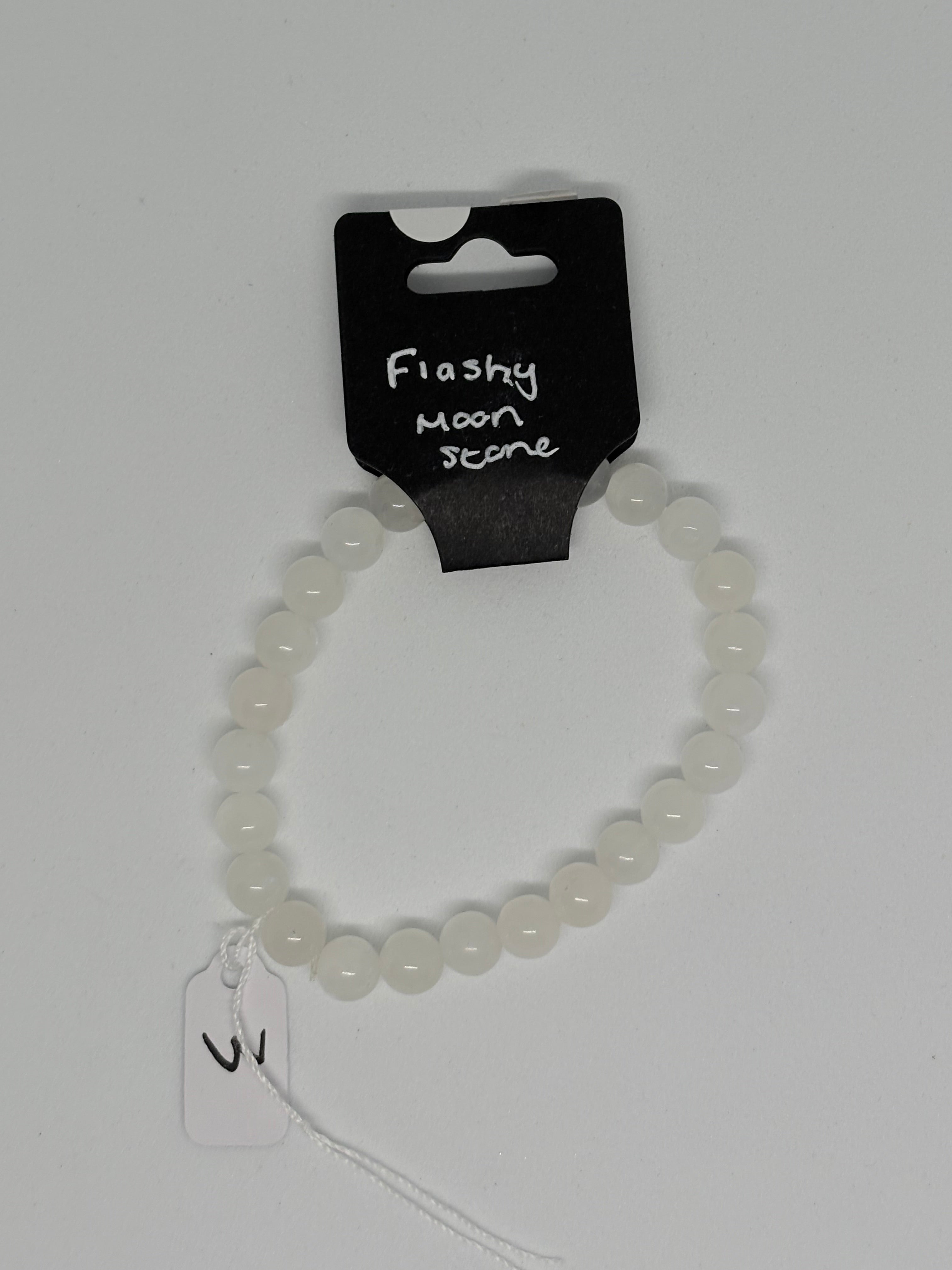 Flashy Moonstone Bracelet