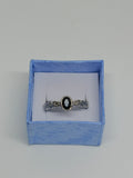 Black Obsidian Simple Ring