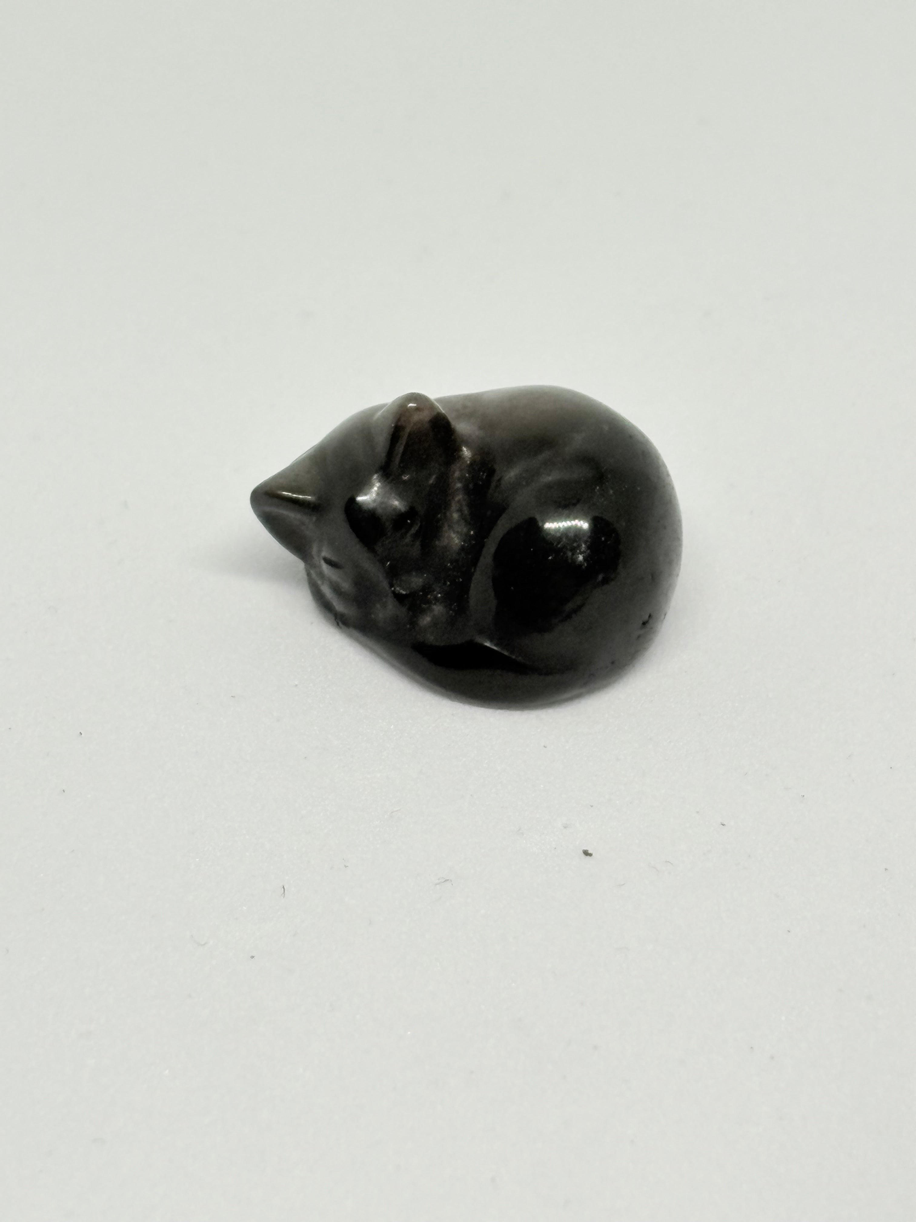 Silver Obsidian Mini Cat