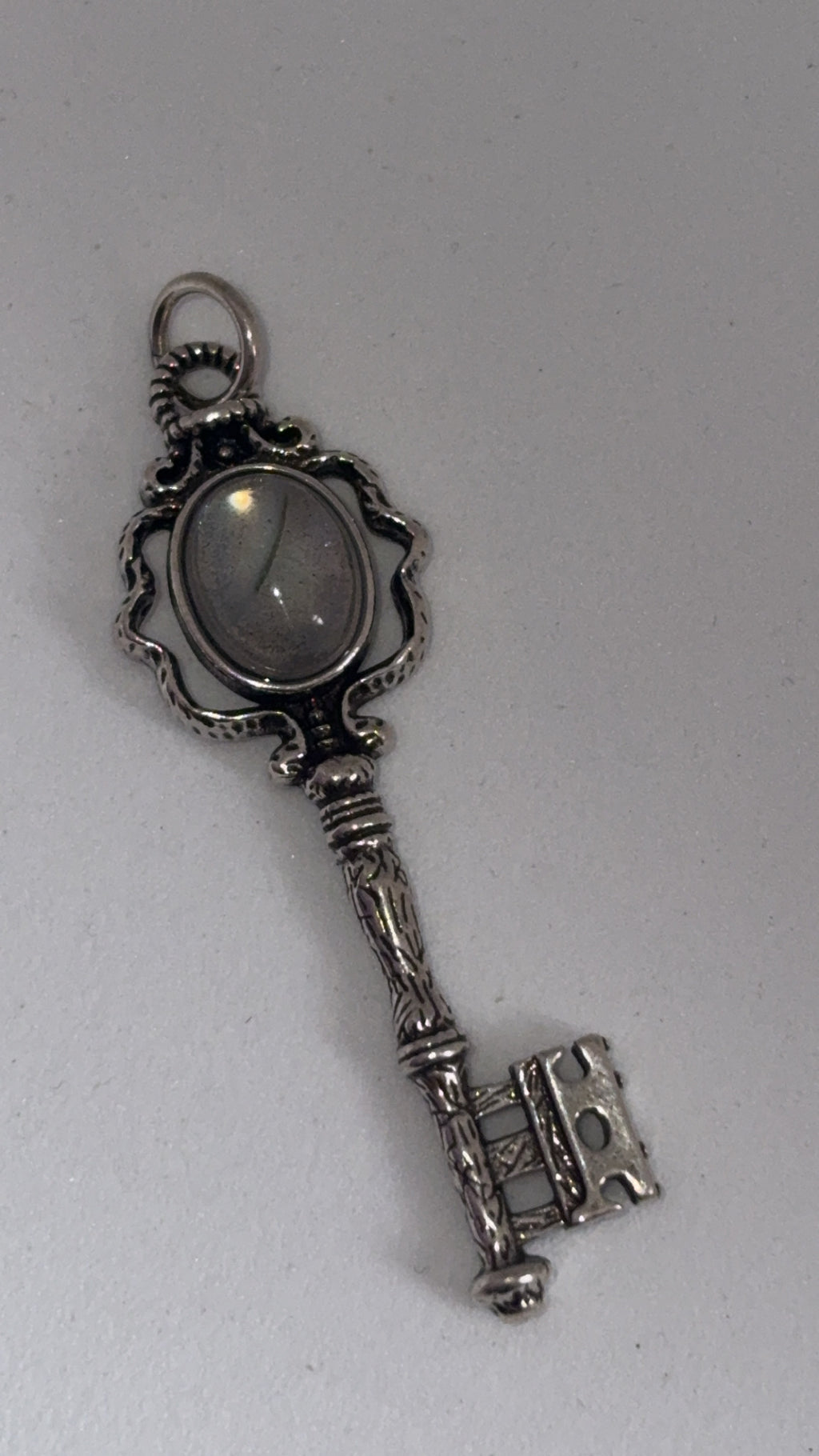 Labradorite Key Pendant