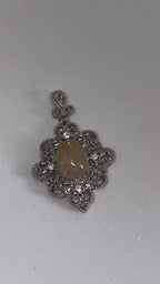 Golden Rutilated Quartz Pendant