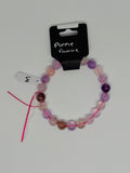 Purple Fluorite Bracelet