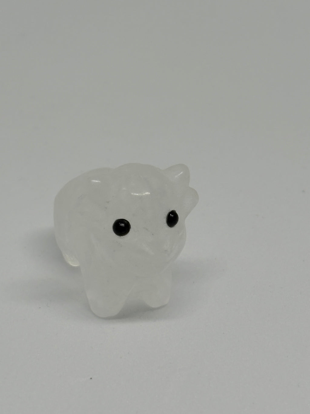 Clear Quartz Highland Cow