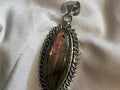 Labradorite 925 Purple Flash Pendant