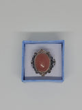 Strawberry Quartz Vintage Style Ring