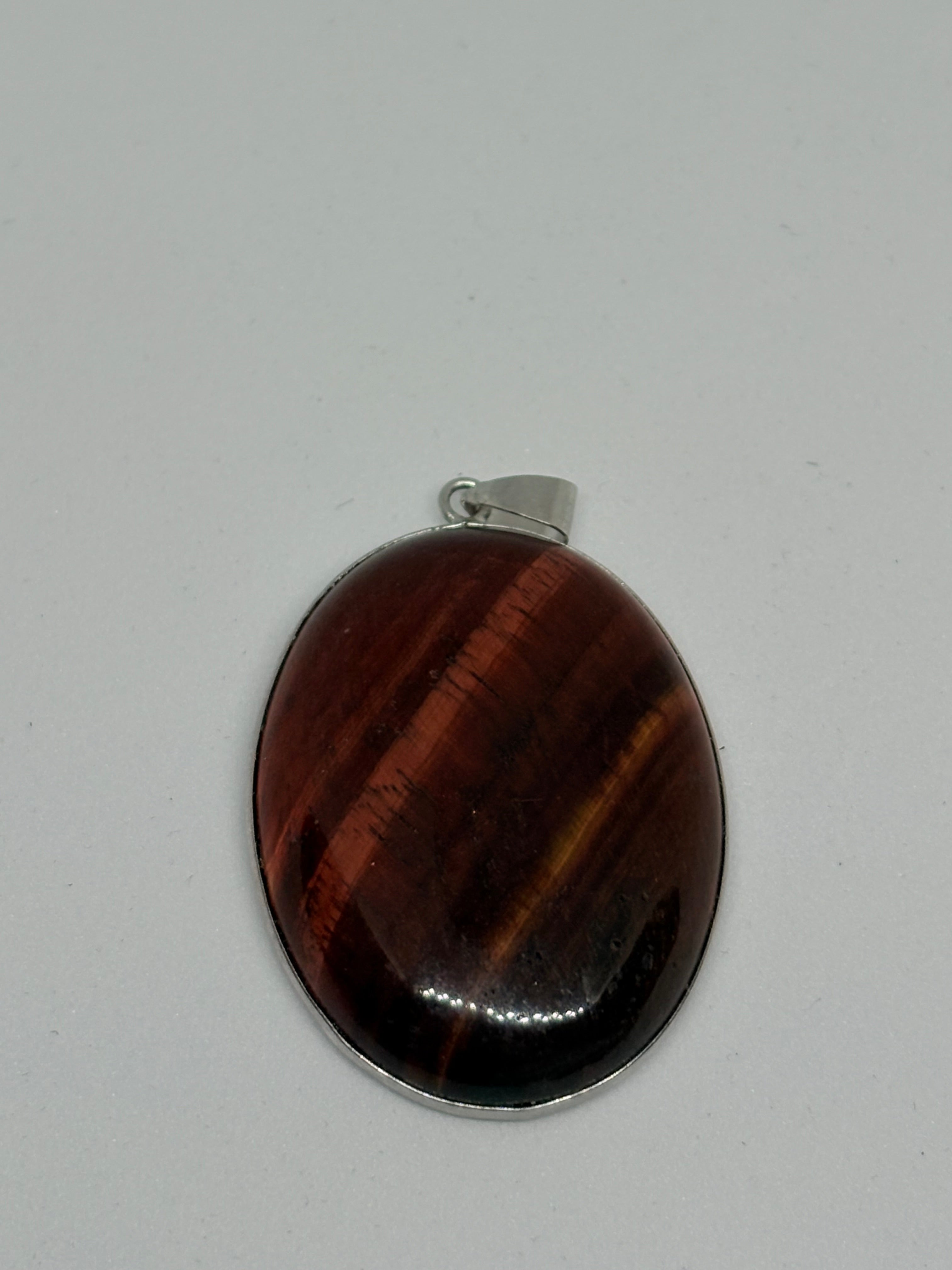 Red Tigers Eye Pendant