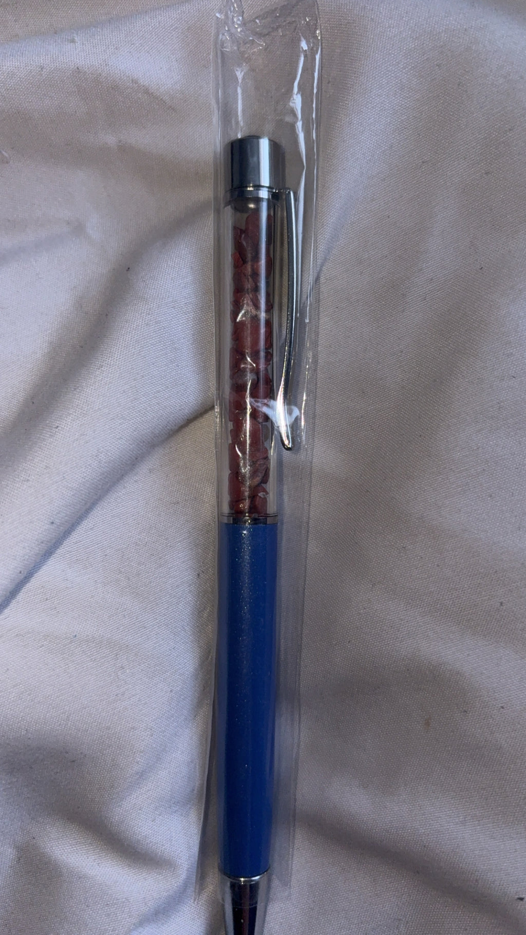 Crystal Chip Pens • Blue
