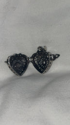Labradorite Heart Locket Pendant