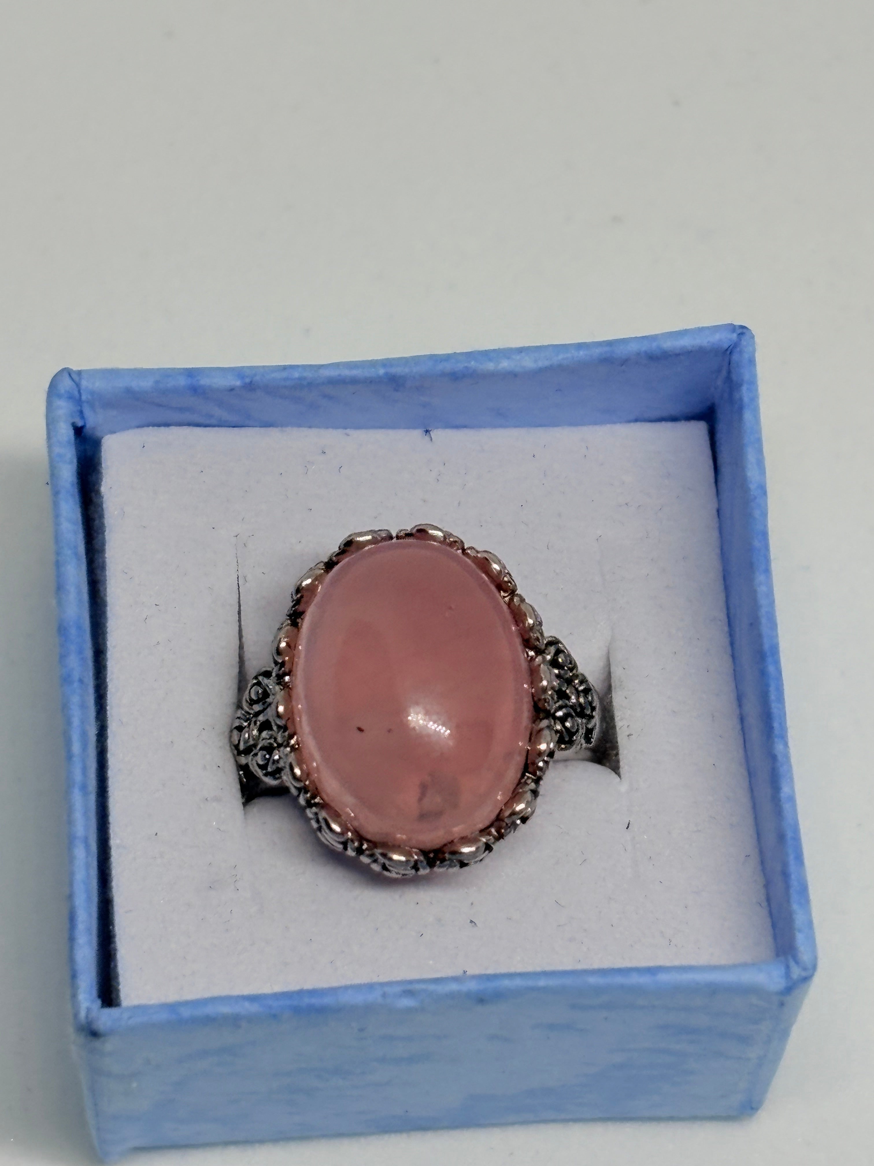 Rose Quartz Ring
