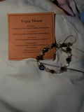 Triple Threat Evil Eye Crystal Bracelet