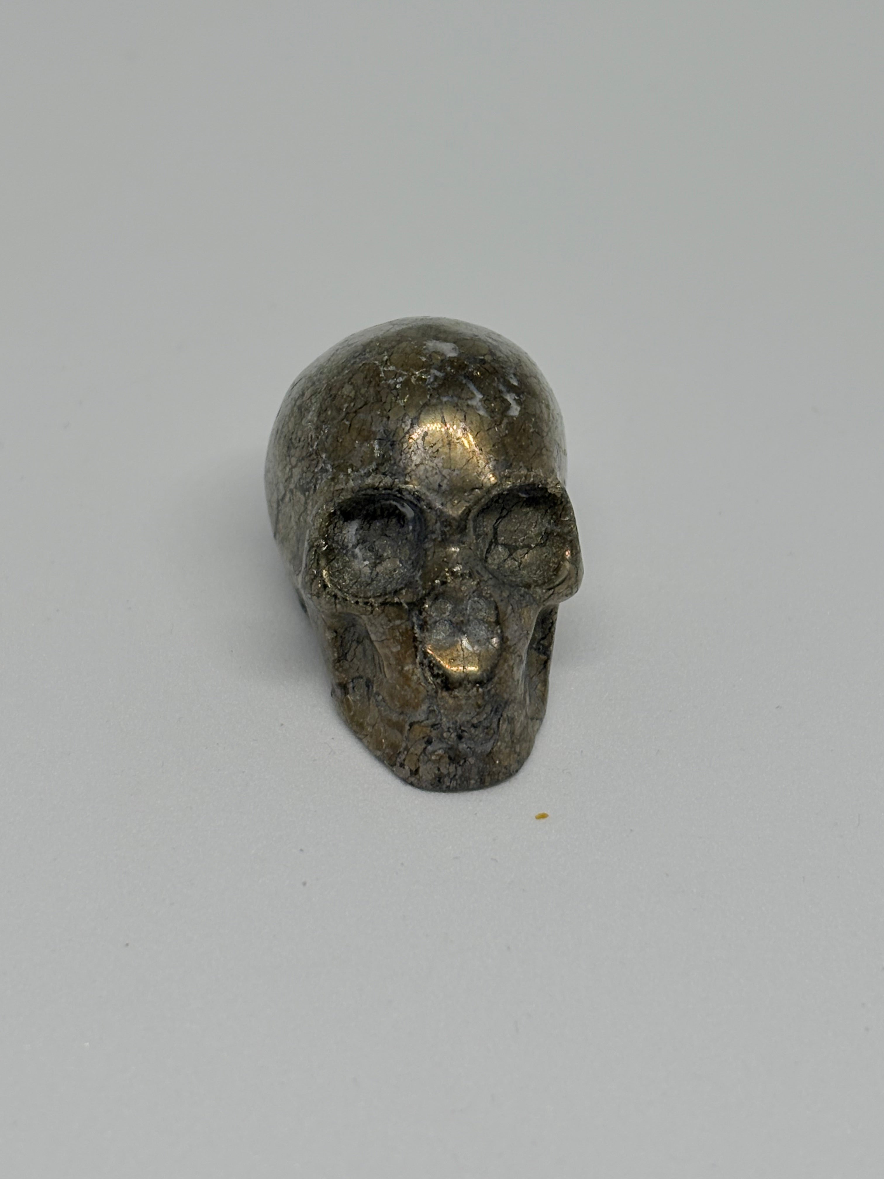 Pyrite Skull