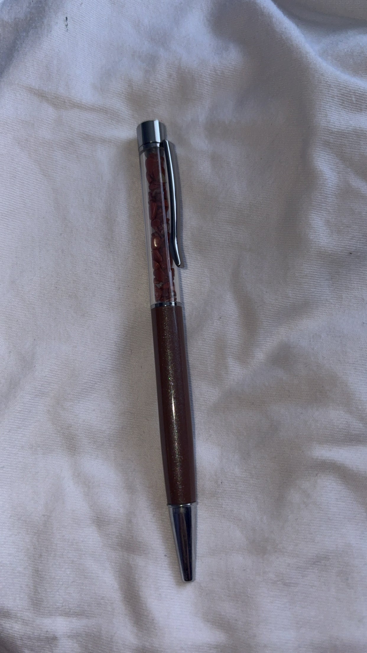 Crystal Chip Pens • Brown