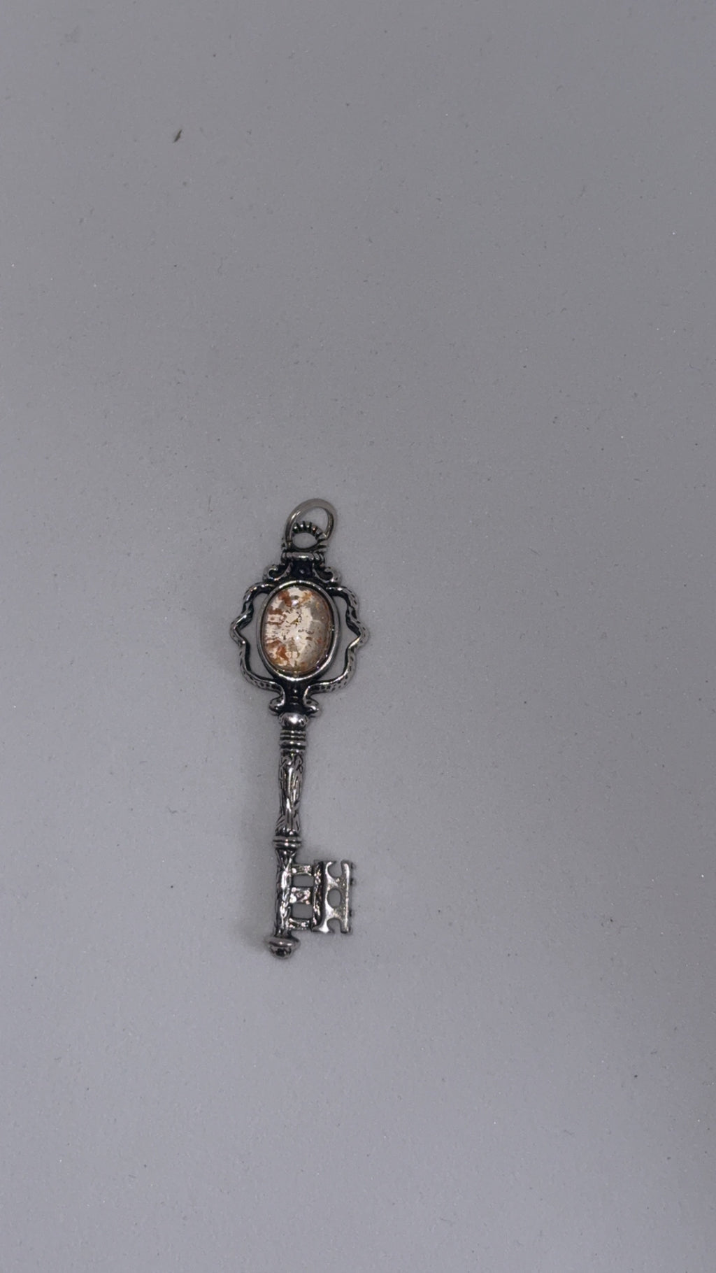 Garden Quartz Key Pendant