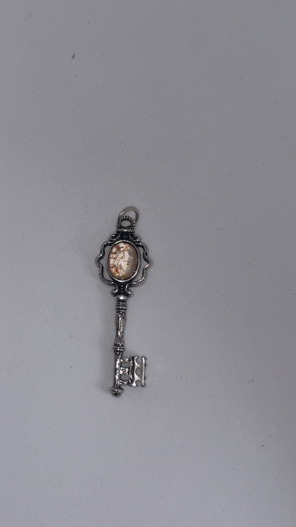Garden Quartz Key Pendant
