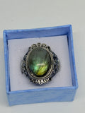 Labradorite Vintage Style Ring