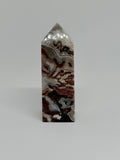 Crazy Lace Agate Crystal Tower