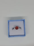 Strawberry Quartz Simple Ring