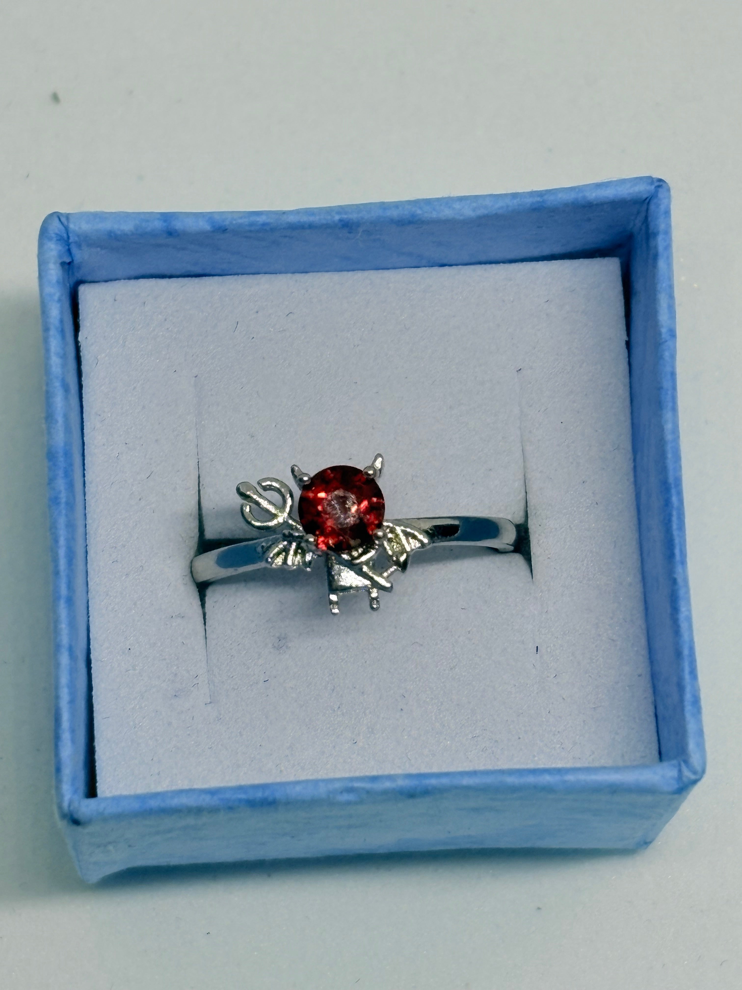 Garnet Devil Ring