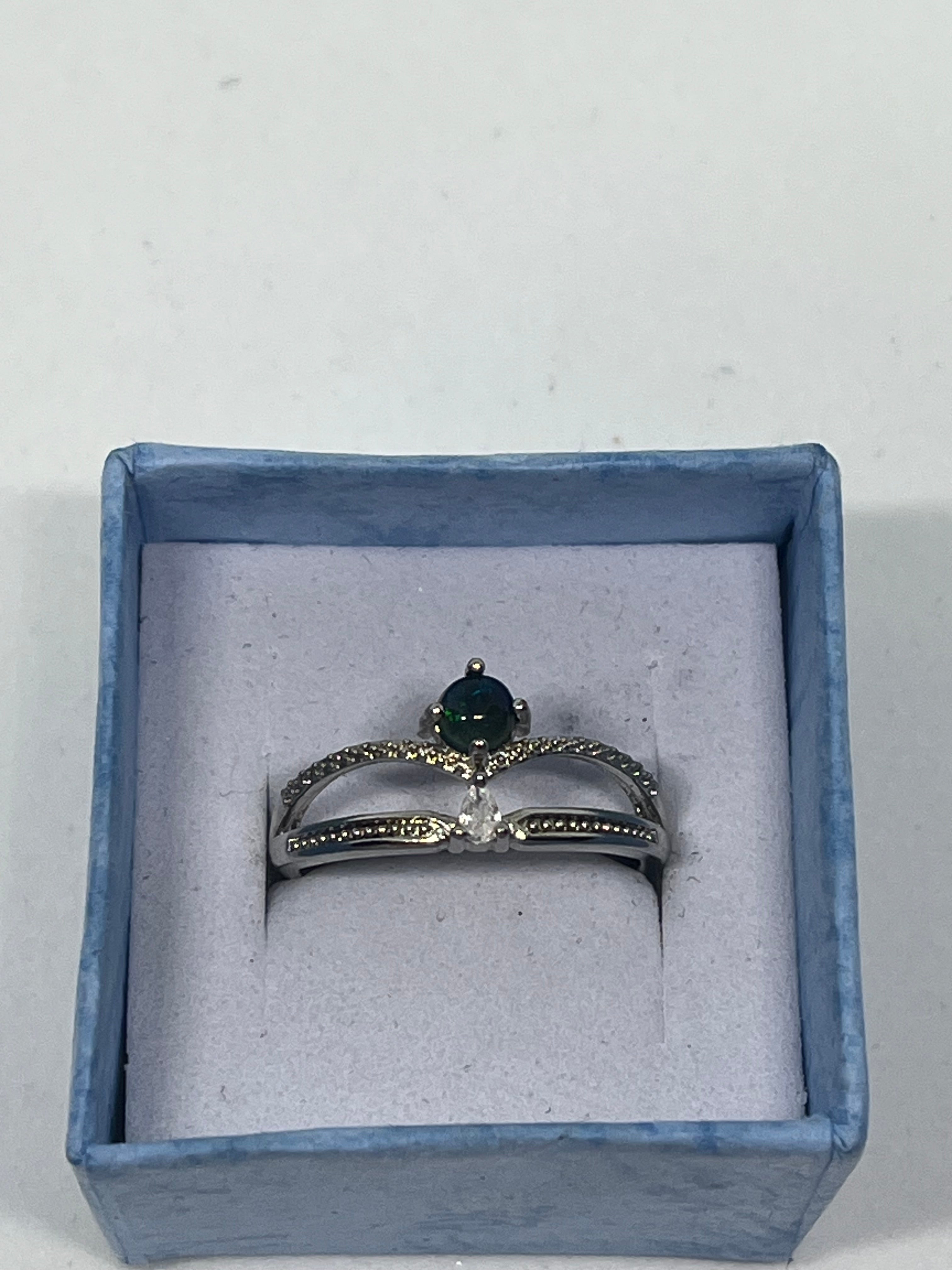 Fire Opal Ring