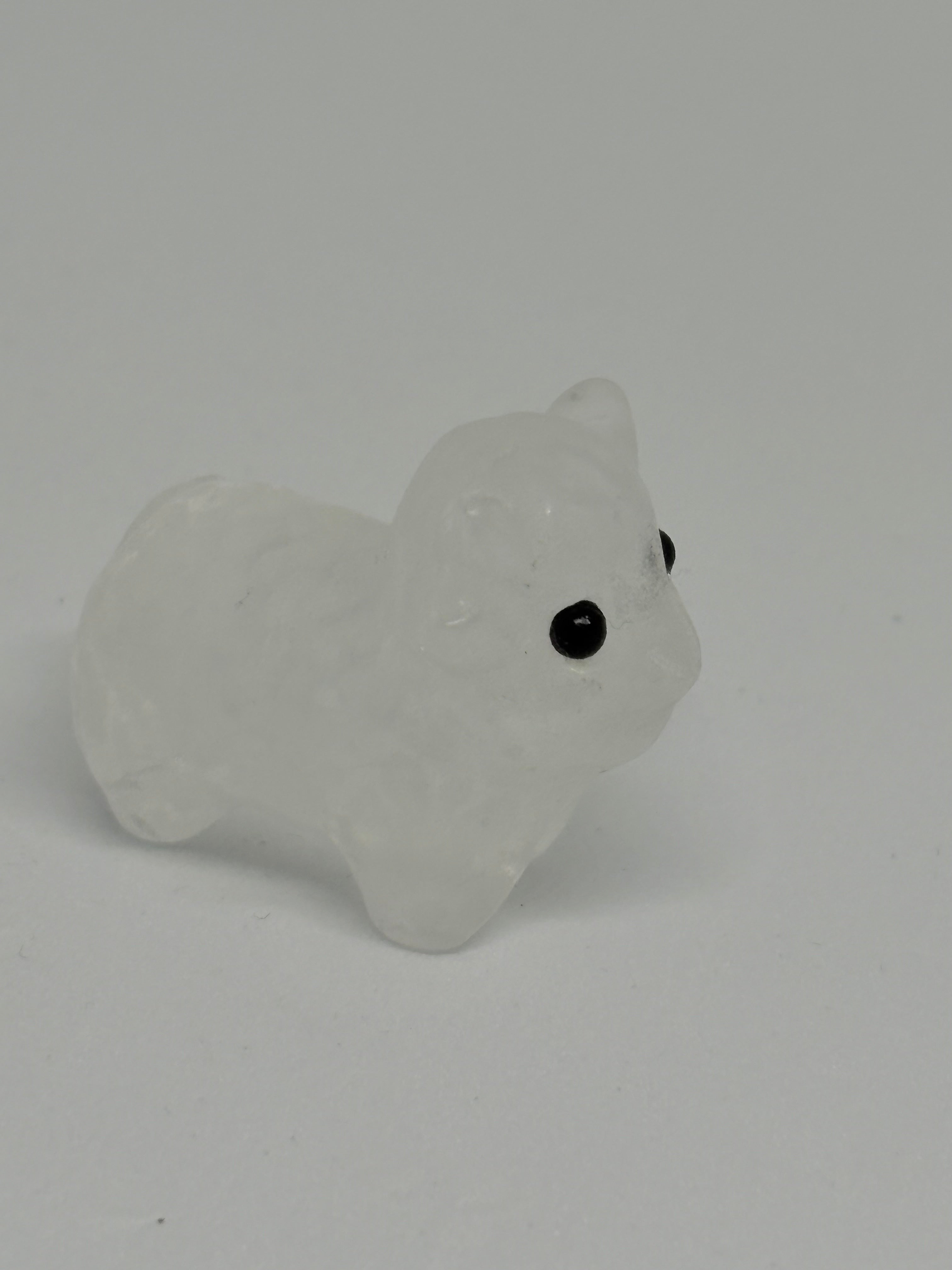 Clear Quartz Highland Cow