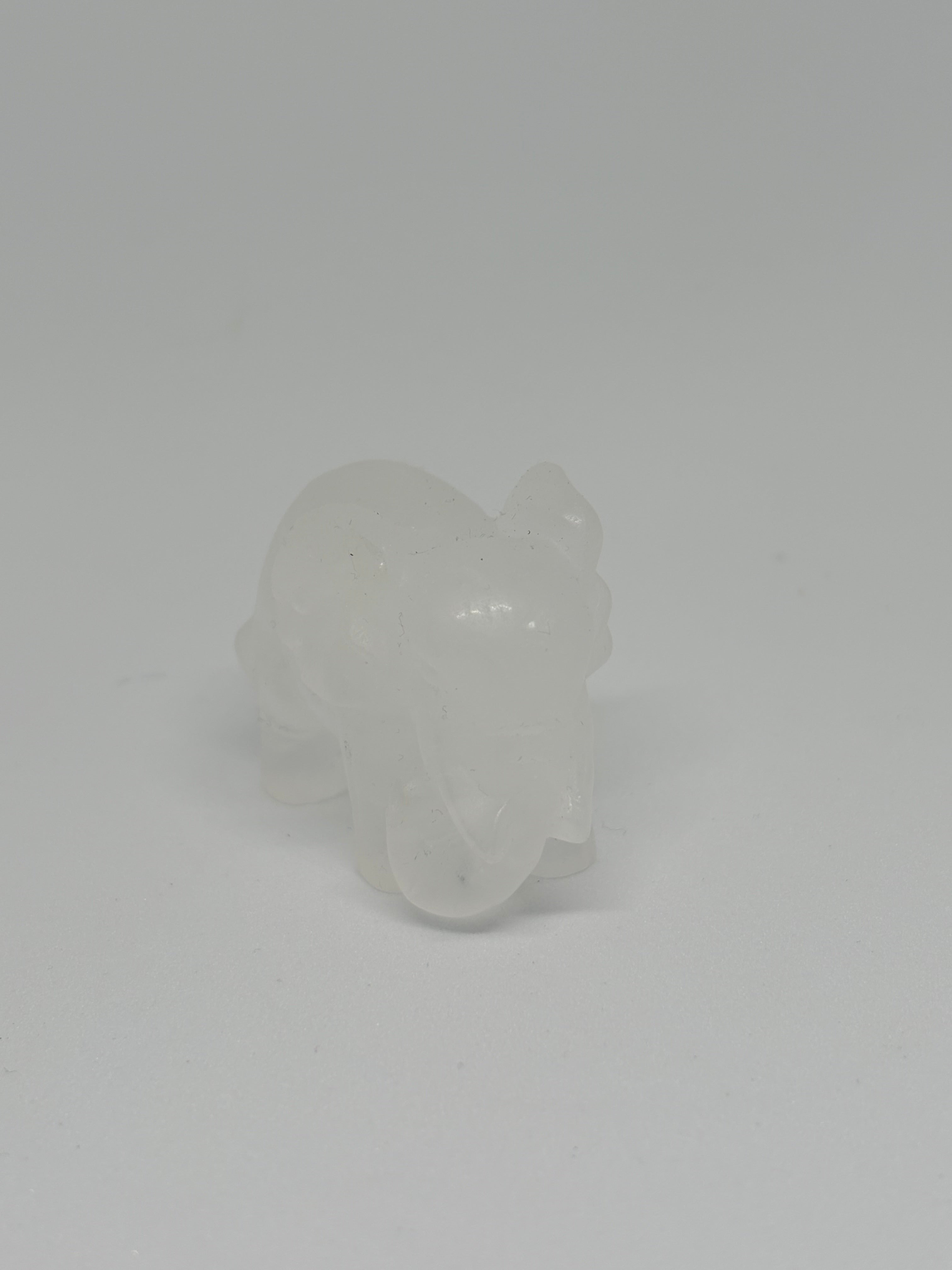 Clear Quartz Elephant