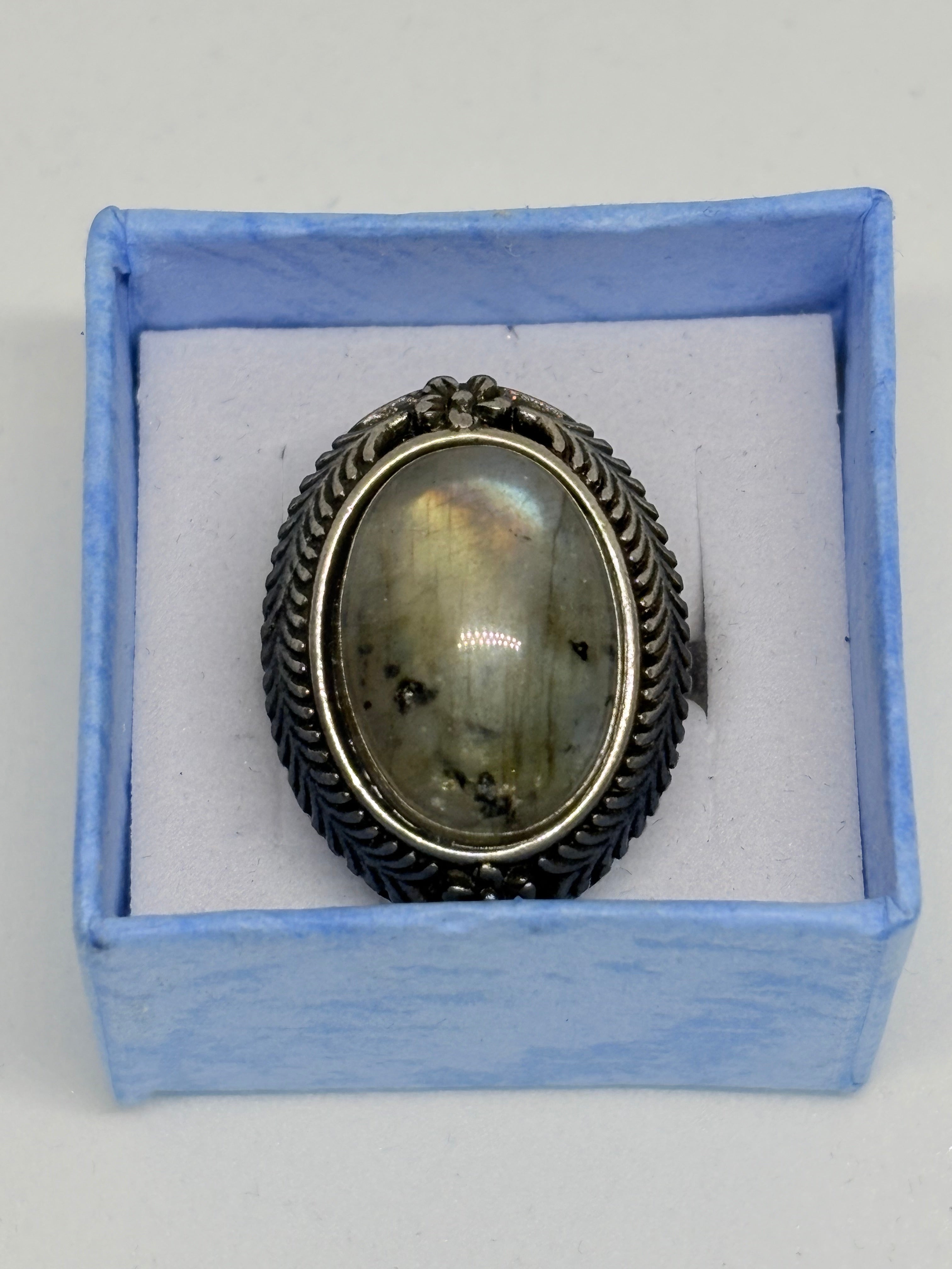 Labradorite Ring