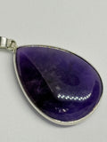 Amethyst Teardrop Pendant