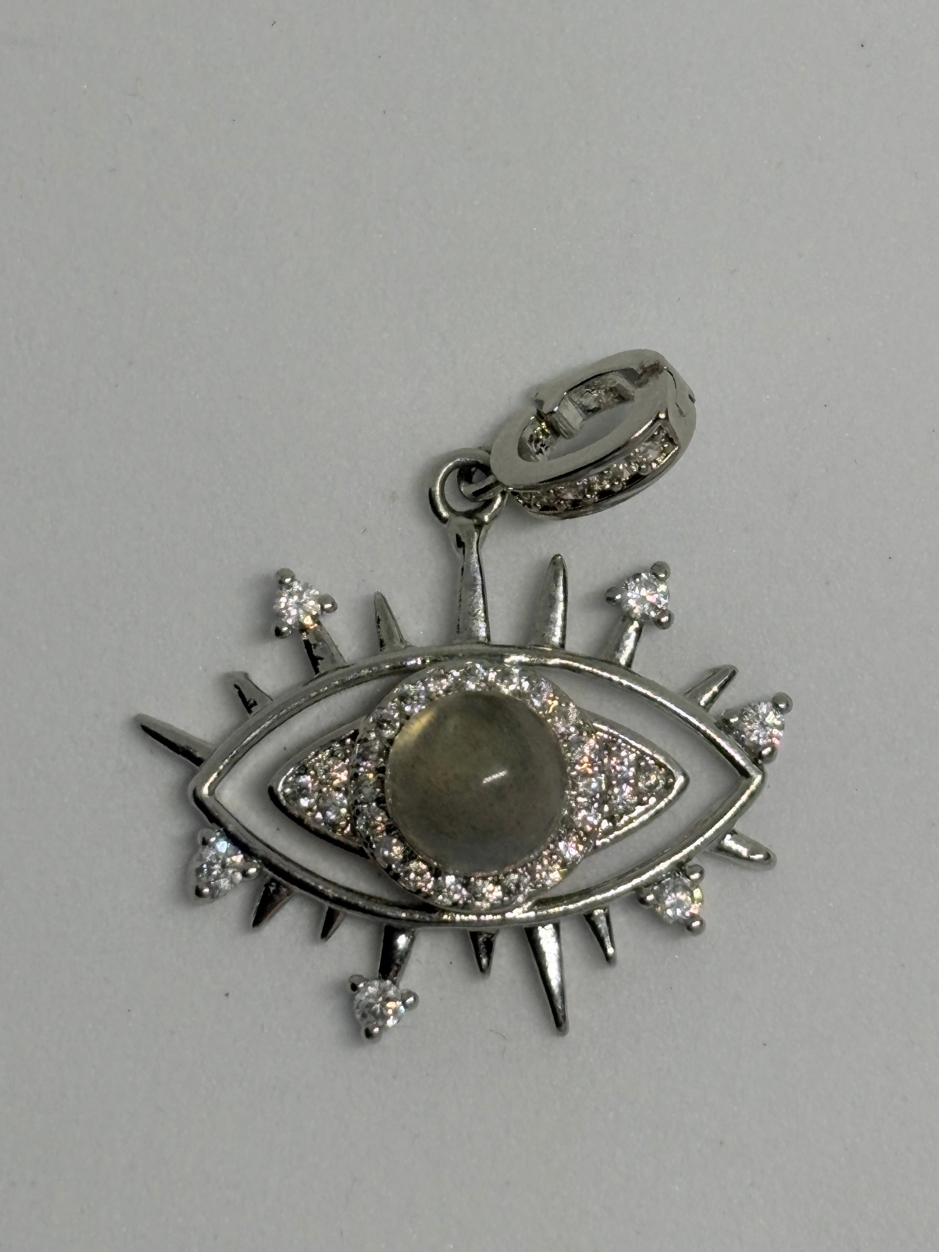Labradorite Eye Pendant