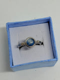 Kyanite Circle Ring